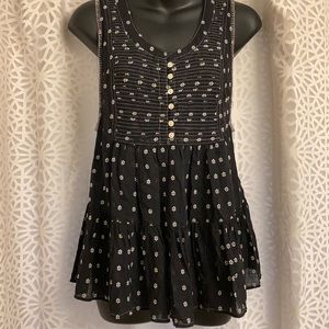 Free people embroidered top